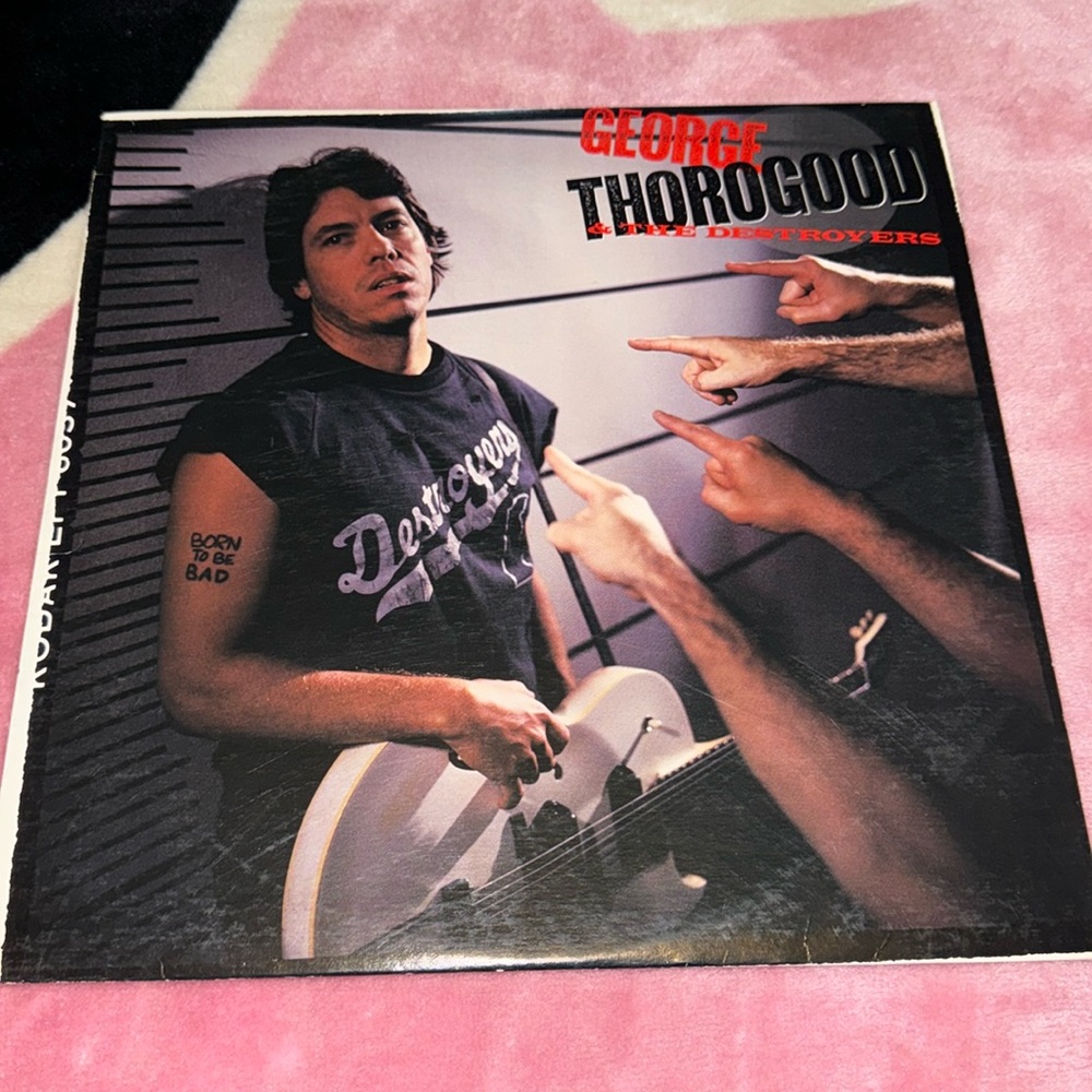 Vintage 1988 George Thorogood Vinyl Record